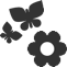 Blumen Wnadtattoos