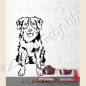 Preview: Australian Shepherd Hunde Wandtattoo