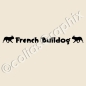 Preview: Bulldogge Hunde Aufkleber