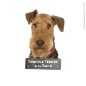 Preview: Airedale Terrier an Bord Hundeaufkleber