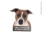 Preview: American Staffordshire Terrier an Bord Hundeaufkleber
