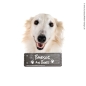 Preview: Barsoi an Bord Hundeaufkleber
