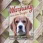 Preview: Beagle Warnschild DIN A5