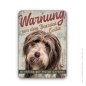 Preview: Bearded Collie Schild A5
