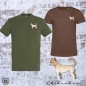 Preview: Chihuahua T-Shirt mit dezenten Brustdruck