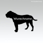 Preview: Continental Bulldog Hundeaufkleber Tibetdogge