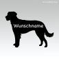 Preview: Epagneul Breton Hundeaufkleber Tibetdogge