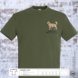 Preview: Golden Retriever Herren T-Shirt Farbe army