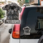 Preview: Griffon Bruxellois an Bord Autoaufkleber