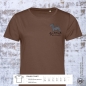 Preview: Scottish Terrier Damen T-Shirt Farbe mocha
