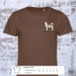 Preview: Shiba Inu Damen T-Shirt Farbe mocha