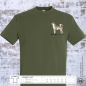 Preview: Shiba Inu Herren T-Shirt Farbe army