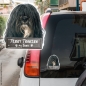 Preview: Tibet Terrier an Bord Autoaufkleber