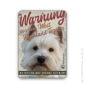 Preview: West Highland Terrier Schild A5