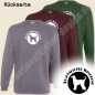 Preview: Afghane Sweatshirt Motiv textildruck