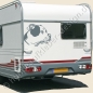Preview: Hunde Autoaufkleber American Bulldog 