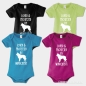 Preview: Strampelanzug Hund Malinois & Wunschtext