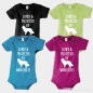 Preview: Hunde Strampelanzug Border Collie & Wunschtext