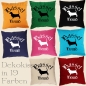 Preview: Basset Hound Dekokissen