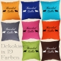 Preview: Bearded Collie Dekokissen