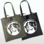 Preview: Berner Sennenhund Tragetasche oliv & schwarz