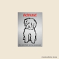 Preview: Hunde Warnschild Bichon Frise