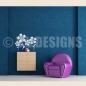 Preview: Blumen Wandaufkleber