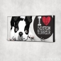 Preview: Boston Terrier Schlüsselbrett