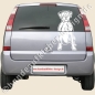Preview: Boxer Hunde Autoaufkleber