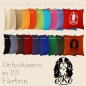 Preview: Kissen mit Hundemotiv CKC Spaniel