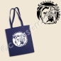 Preview: Englische Bulldogge hundemotiv tasche