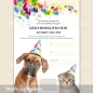 Preview: Hundeshop Gutschein Luftballons 25Euro