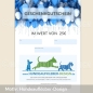 Preview: Hundeshop Gutschein Hundeaufklebe 25 Euro