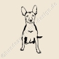 Preview: Xoloitzcuintle Aufkleber