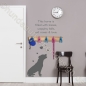 Preview: Hunde Wandtattoo Zitat