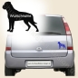 Preview: Bullmastiff Aufkleber fürs Auto