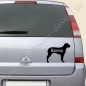 Preview: Autoaufkleber mit Hundemotiv Cane Corso 