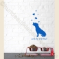 Preview: Hunde Wandtattoo Stafford Terrier