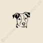Preview: Hundeaufkleber Jack Russell