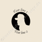 Preview: Hundesalon Logo Aufkleber
