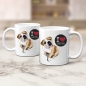 Preview: I love Bulldog Tasse aus Keramik