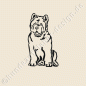 Preview: Aufkleber Hunde Chow Chow 