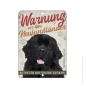 Preview: Neufundländer Schild A5