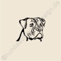 Preview: Bulldoggen Aufkleber online kaufen