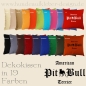 Preview: Pit Bull Shop Kissen online