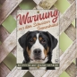 Preview: Schweizer Sennenhund Warnschild DIN A5