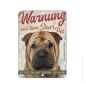 Preview: Shar Pei Schild A5