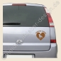 Preview: Hunde Autoaufkleber American Staffordshire Terrier