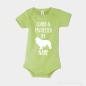 Preview: Baby Strampler Cavalier King Charles Spaniel gruen