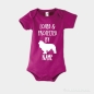 Preview: Baby Strampler Cavalier King Charles Spaniel pink